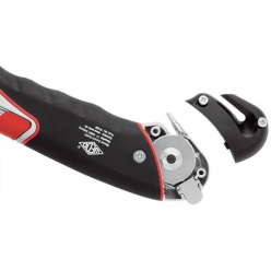 wedo super safety cutter lame 19 mm noirrouge