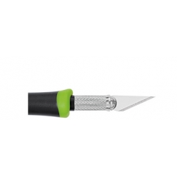 wedo scalpel pocket comfortline longueur 130 mmvert pomme