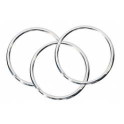 wedo porte cles en metal diametre 20 mm