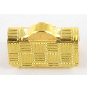 embout fermoir pour ruban et miyuki 10mm cuivre