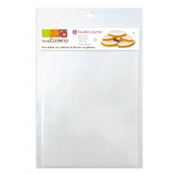 feuilles azyme special calisson 6 pieces