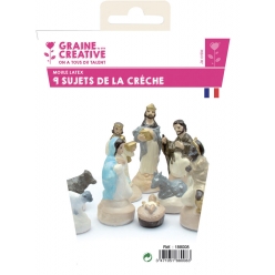 moule en latex la creche