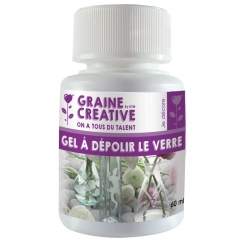 gel a depolir pour le verre