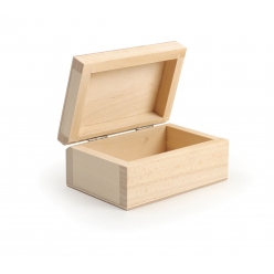 boite coffret en bois  bijoux 165x110x75mm