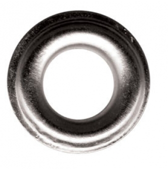 oeillet argente o 20mm 15 pieces