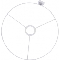 armature abat jour cercle avec bague o 35 cm