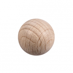 boules en bois brut non percees 30 mm