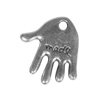 breloque en metal hand made 11 cm