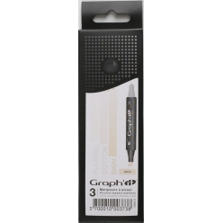 graph it set 3 marqueurs  degrade skin
