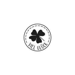 tampon viel glck 3cm o