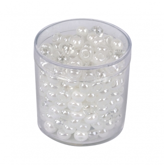 perle en verre a grand trou 6mm o