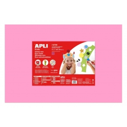 mousse eva thermoformable 40x60 cm rose 5 feuilles