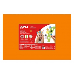 mousse eva thermoformable 40x60 cm orange 5 feuil