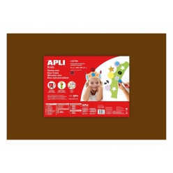 mousse eva thermoformable 40x60 cm marron 5 feuil