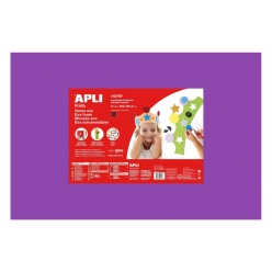 mousse eva thermoformable 40x60 cm violet 5 feuil