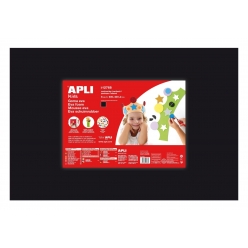 mousse eva thermoformable 40x60 cm noir 5 feuilles