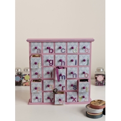 calendrier de l avent meuble 25 tiroirs