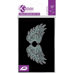 transfert strassclou thermocollant ailes d ange