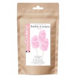 sucre pour barbe a papa rose 400g