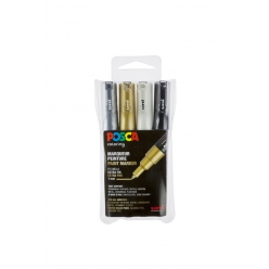 marqueurs posca pc1mc conique extra fine 4 pieces