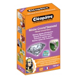 resine d inclusion crystal diamond et accessoires 720ml