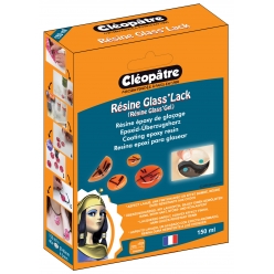 resine glass lack et accessoires 150 ml