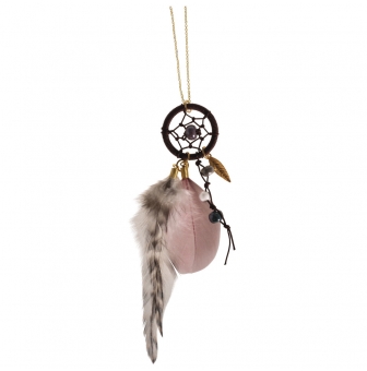 kit bijoux capteur de reves luna or et rose