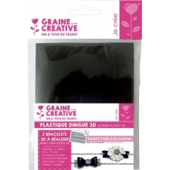 kit plastique dingue 2 bracelets 3d noeud pap