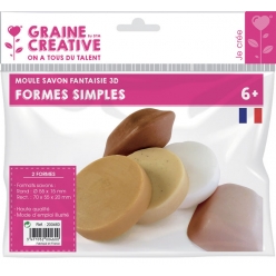 moule pour savon formes simples