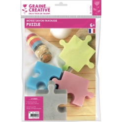 moule pour savon puzzle