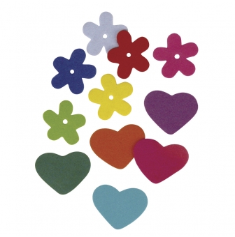 crepla fleurs  coeurs 2 sortes