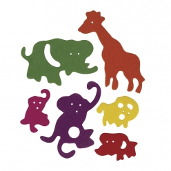 crepla zoo 6 sortes