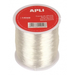 bobine fil silicone o 07 mm transparent 100 m