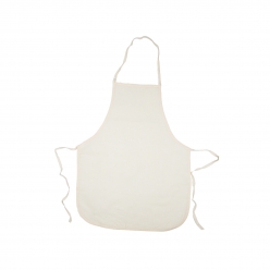 tablier enfant en coton beige 43 x 55 cm