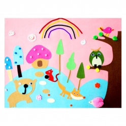 kit tableau en feutrine histoire d ocean