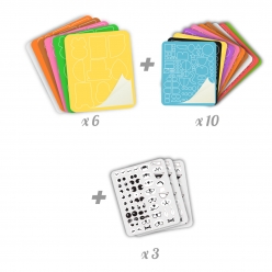 kit crazy artist plus de 40 creations en feutrine