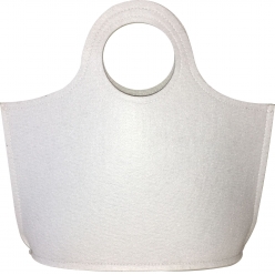 sac a main en feutrine 3 mm noir