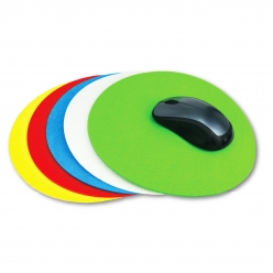 tapis de souris en feutrine 3 mm assortiment x 10