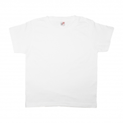 t shirt en coton blanc taille enfant 6 ans 116 cm