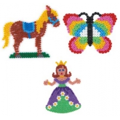 plaques princesse cheval papillon pour perles standard o5 mm