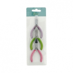 pince a bijoux mini assortiment de 3 pieces