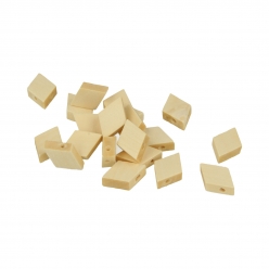 perle bois lucy losange 19x128mm 20 pieces
