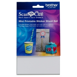 feuilles pour mini autocollants scan n cut