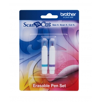 kit stylos encre effacable 2 pieces pour scan n cut