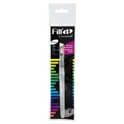 pinceau a reservoir rechargeable pointe medium