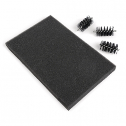 sizzix rouleaux de rechange tapis mousse pour la brosse