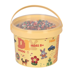 seau 10 000 perles standard o5 mm melange 67 22 couleurs