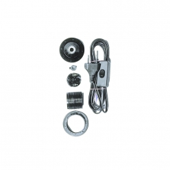 adaptateur de bouteille e27 cable 18m noir