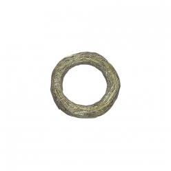 couronne en paille nature soude sep