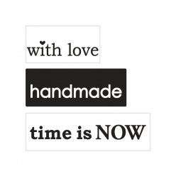 labels  poincons love handmade time